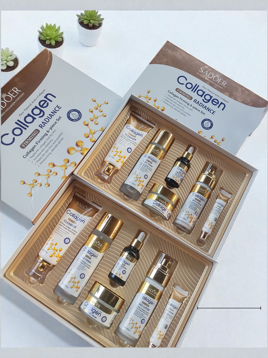 Coffret de soin de visage au collagène