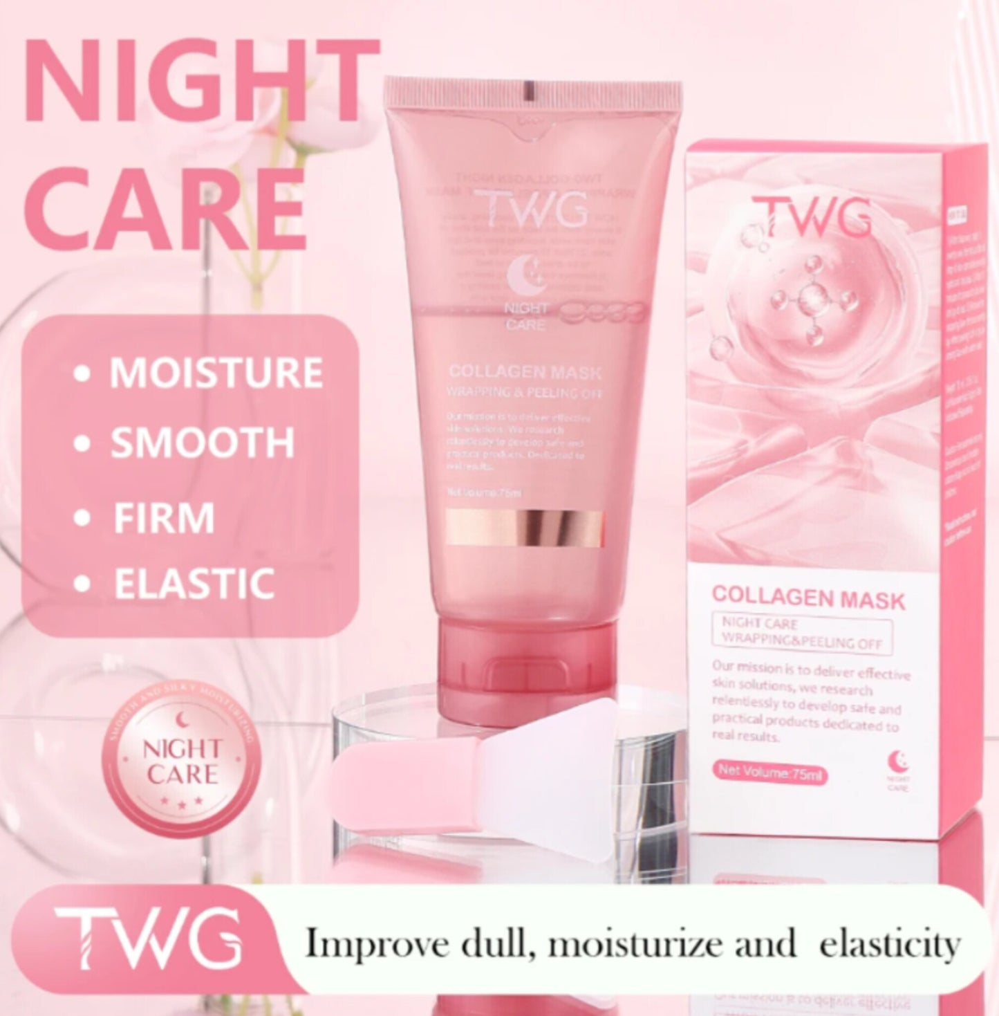 Mask de visage au collagène